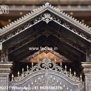 Elegant Car Parking Shed Design with Stylish Lighting Setup No-0948