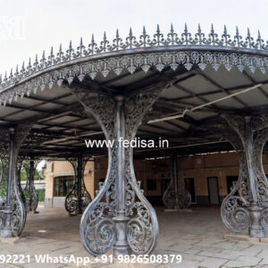 Elegant Car Parking Shed Design with Premium Outdoor Look No-0972