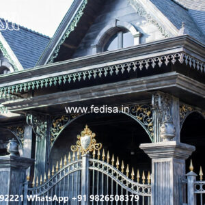 Stylish Car Parking Shed Design with Durable Roofing Material No-0976