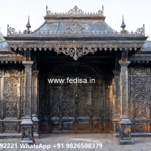 Elegant Car Parking Shed Design with Attractive Front Elevation No-0978