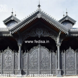 Modern Car Parking Shed Design with Decorative Outdoor Appeal No-0979