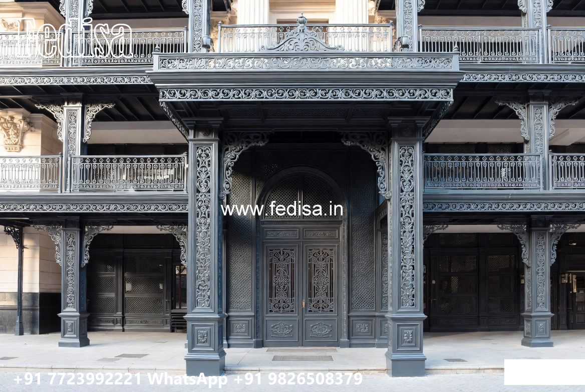Stylish Car Parking Shed Design with Decorative Exterior Style No-0995