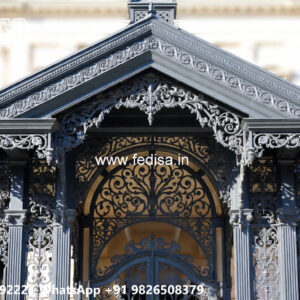 Luxury Car Parking Shed Design with Beautiful Roof Structure No-0997