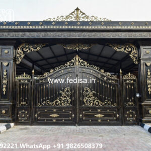 Stylish Car Parking Shed Design for Elegant House Exterior No-1002