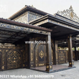 Luxury Car Parking Shed Design with Contemporary Structural Style No-1007