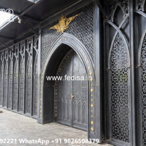 Stylish Car Parking Shed Design with Contemporary Exterior Lines No-1018