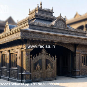 Modern Car Parking Shed Design with Luxury Roof Finish No-1045