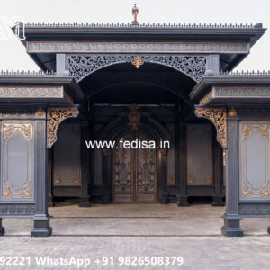 Modern Car Parking Shed Design for Elegant Residential Spaces No-1052