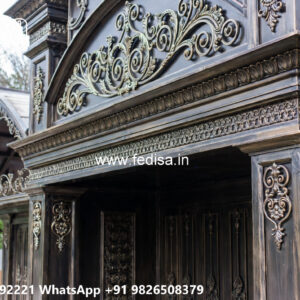 Stylish Car Parking Shed Design with Attractive Front Appeal No-1064