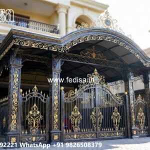 Car Parking Shed Design with Attractive Contemporary Roof Style No-1079