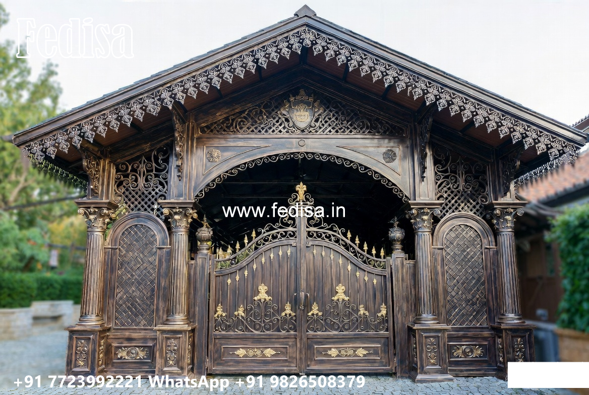 Luxury Car Parking Shed Design with Architectural Beauty No-1130