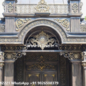 Luxury Car Parking Shed Design with Strong Steel Columns No-1138