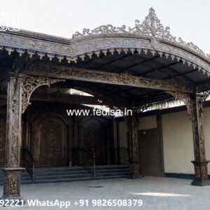 Modern Luxury Car Parking Shed Design with Elegant Roof No-1139