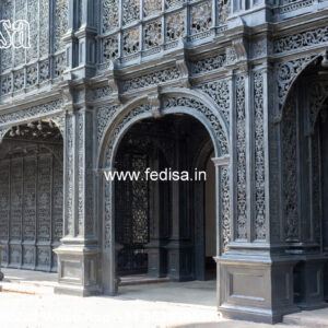 Elegant Luxury Car Parking Shed Design with Glass Panels No-1144