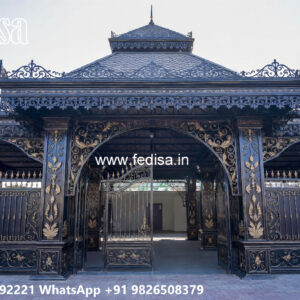 Luxury Car Parking Shed Design with Modern Roof Style No-1145