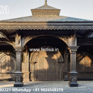 Luxury Car Parking Shed Design with Elegant Metal Roofing No-1159