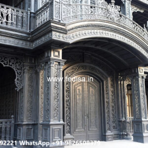 Luxury Car Parking Shed Design with Decorative Outdoor Style No-1170