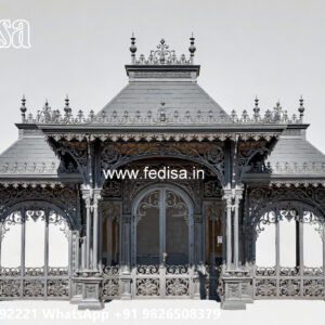 Luxury Car Parking Shed Design with Stylish Architectural Finish No-1188