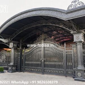 Luxury Car Parking Shed Design with Spacious Covered Parking No-1251