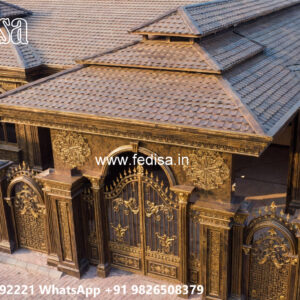 Luxury Car Parking Shed Design with Stylish Contemporary Appeal No-1257