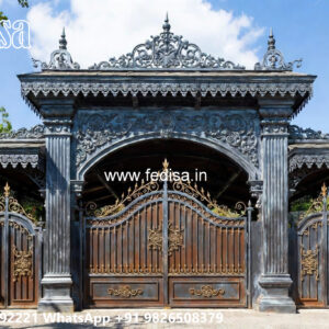Luxury Car Parking Shed Design with Elegant Parking Layout No-1264