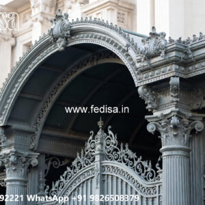 Modern Iron Car Parking Shed Design with Premium Roofing No-1333