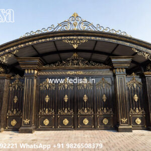 Iron Car Parking Shed Design with Spacious Covered Parking No-1338