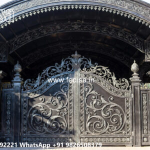 Stylish Iron Car Parking Shed Design with Outdoor Elegance No-1347