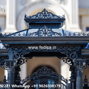 Classic Car Parking Shed Design with Premium Decorative Roofing No-1457