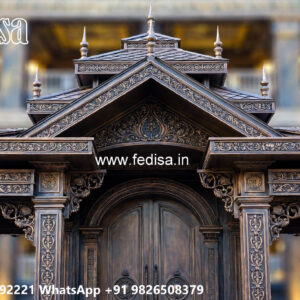 Stylish Classic Car Parking Shed Design with Elegant Exterior Finish No-1481