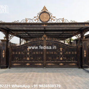 Classic Car Parking Shed Design with Decorative Structural Beauty No-1483