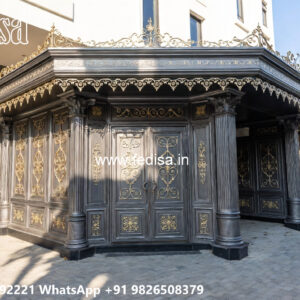 Attractive Classic Car Parking Shed Design with Spacious Parking No-1487