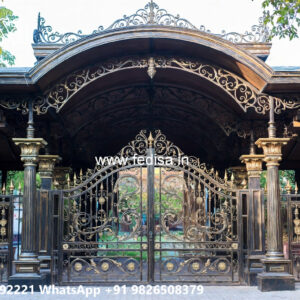 Premium Classic Car Parking Shed Design with Timeless Architecture No-1505
