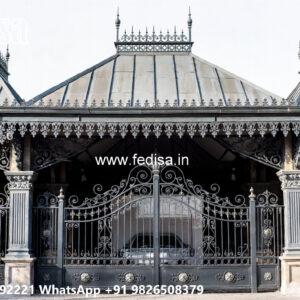 Attractive Classic Car Parking Shed Design with Elegant Ceiling No-1509
