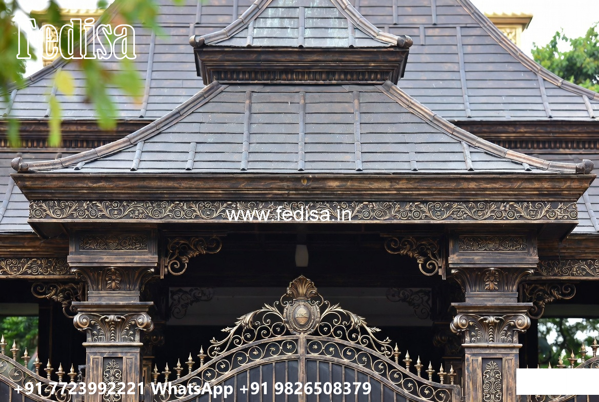 Elegant Classic Car Parking Shed Design with Outdoor Decorative Beauty No-1526