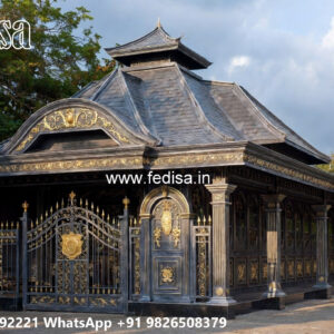 Classic Car Parking Shed Design with Attractive Architectural Beauty No-1541
