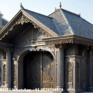 Premium Classic Car Parking Shed Design with Attractive Roof Style No-1552