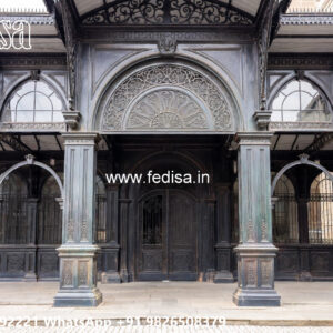 Elegant Classic Car Parking Shed Design with Timeless Decorative Concepts No-1553