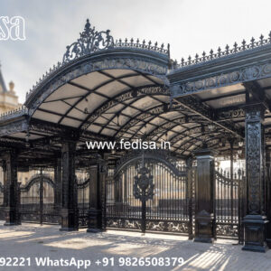 Latest Car Parking Shed Design with Attractive Roofing No-1600