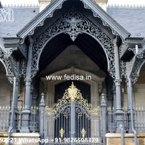 Luxury Car Parking Shed Design for Contemporary Villas No-1620