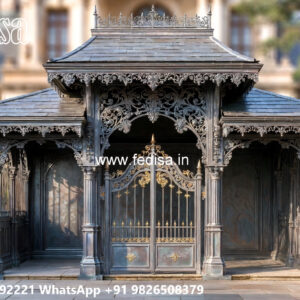 Luxury Car Parking Shed Design for Modern Bungalows No-1632