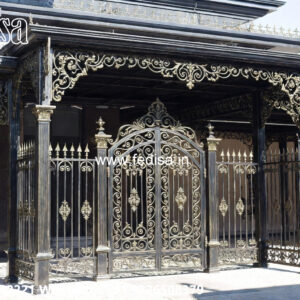 Elegant Car Parking Shed Design for Premium Residences No-1702
