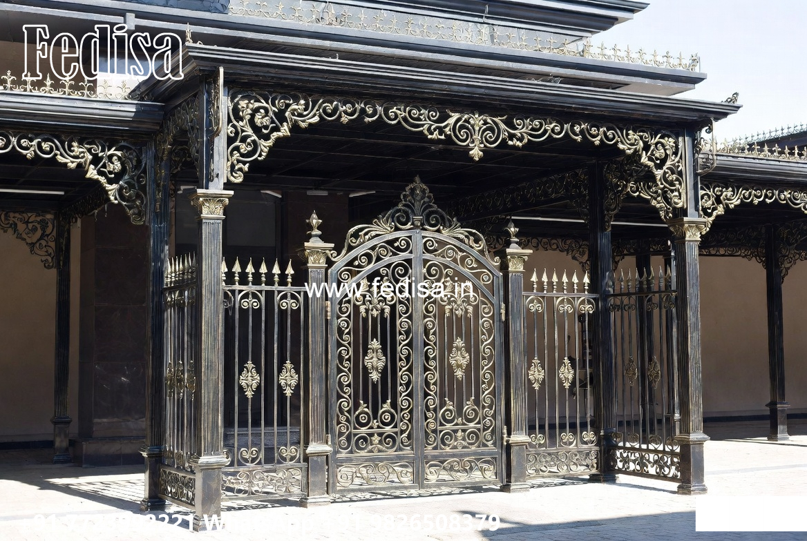 Elegant Car Parking Shed Design for Premium Residences No-1702