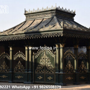 Modern Car Parking Shed Design for Stylish Urban Villas No-1711