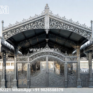 Modern Car Parking Shed Design with Stylish Front View No-1717