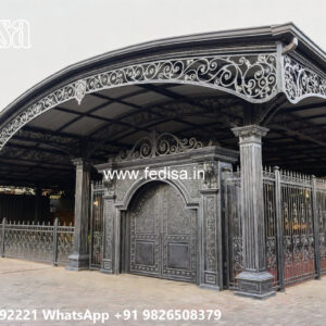 Car Parking Shed Design with Contemporary Luxury Appeal No-1729
