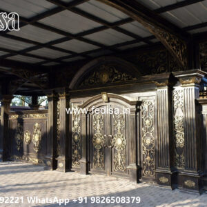 Modern Car Parking Shed Design with Premium Roof Design No-1746