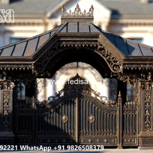 Elegant Car Parking Shed Design with Stylish Roofing Solution No-1785