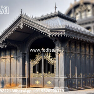 Attractive Car Parking Shed Design with Stylish Roof Structure No-1801