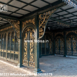 Stylish Car Parking Shed Design with Beautiful Exterior Finish No-1805